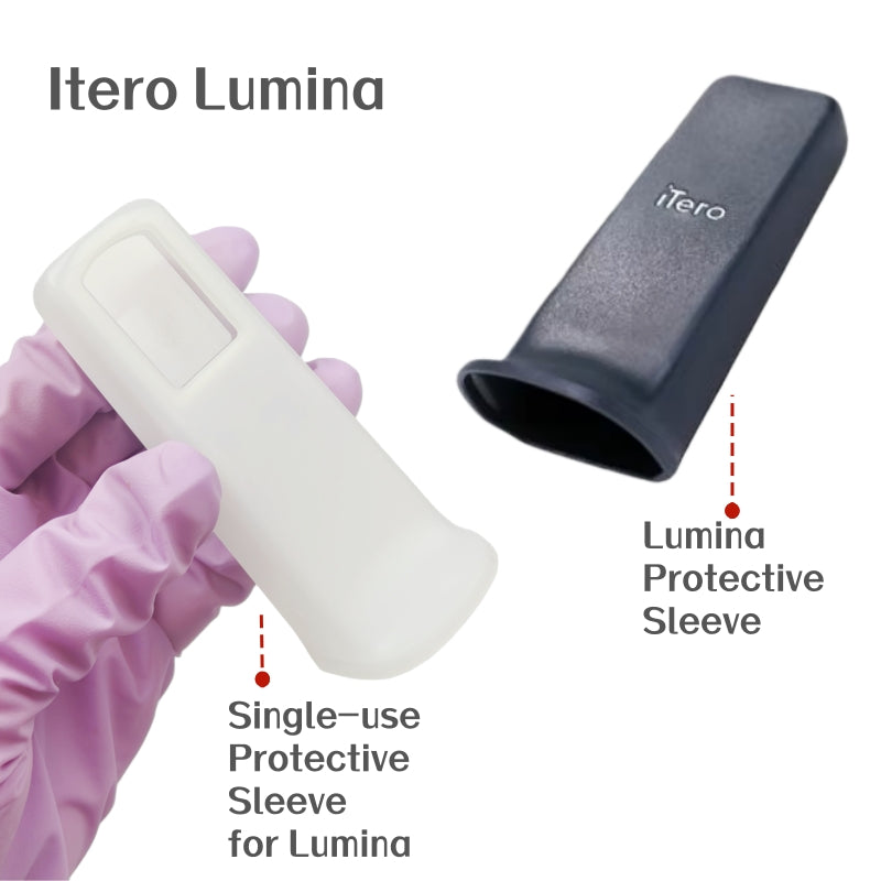 25pcs/Box For iTero Lumina Disposable Protective Sleeve Dental PE iTero Intraoral Scanner Protective Cover