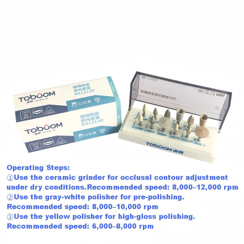 Dental Intraoral Glass Ceramic Polishing Kit