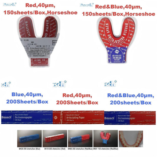 Bausch 40µm Articulating Paper