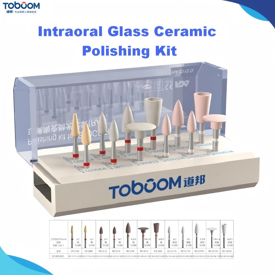 Dental Intraoral Glass Ceramic Polishing Kit