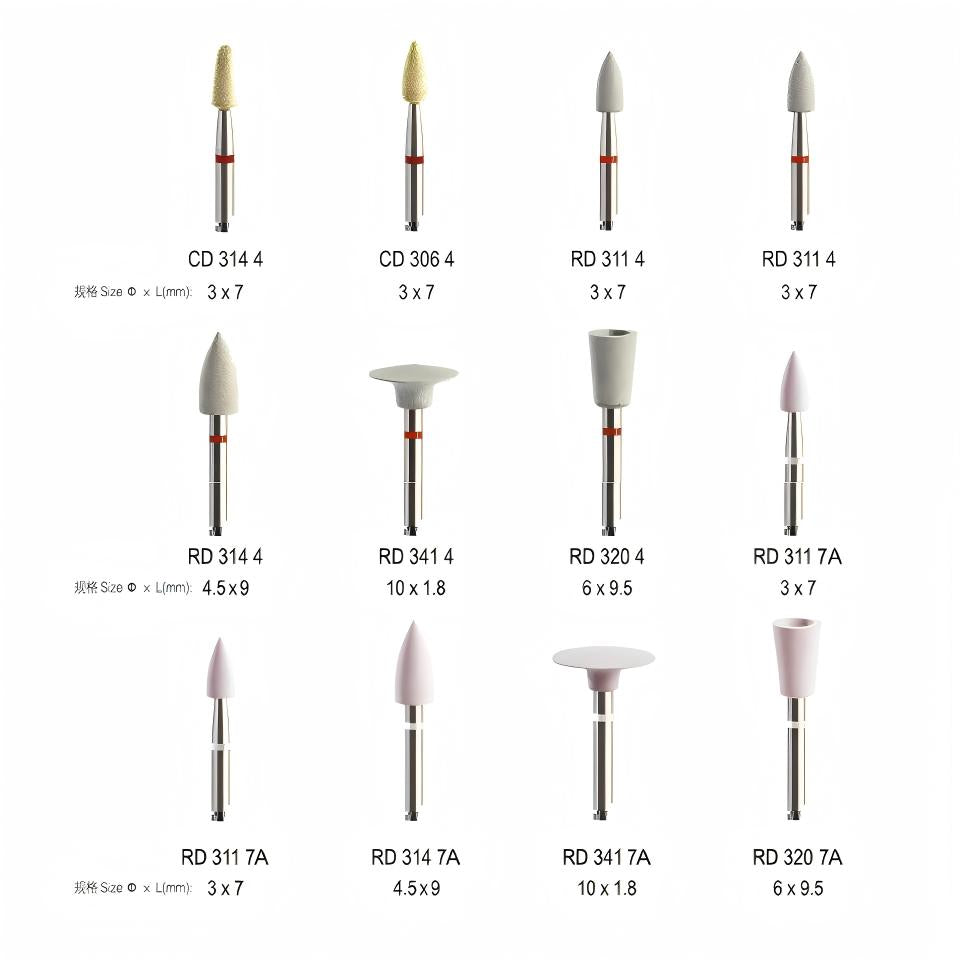 Dental Intraoral Glass Ceramic Polishing Kit