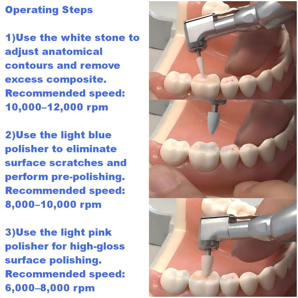 Dental Intraoral Composite Resin Polishing Kit