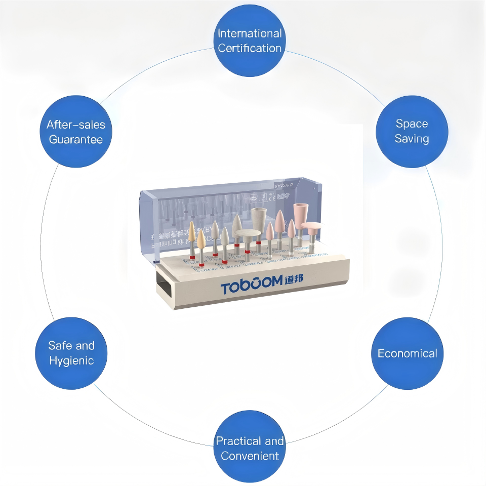Dental Intraoral Glass Ceramic Polishing Kit