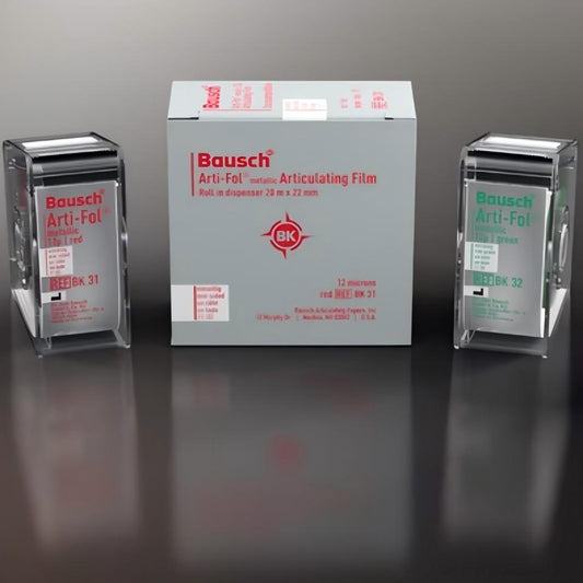 Bausch Arti-Fol metallic 12μm Shimstock film