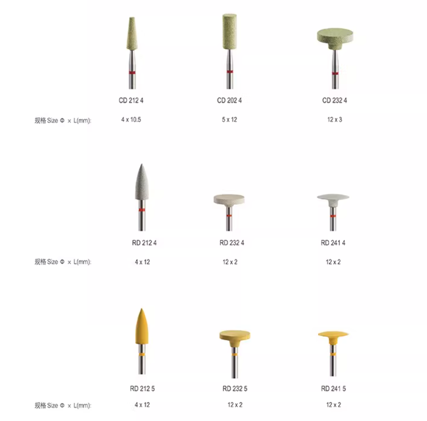 Dental Extraoral Zirconia Polishing Kit