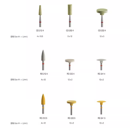 Dental Extraoral Zirconia Polishing Kit