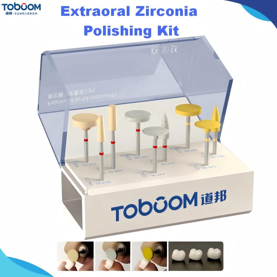 Dental Extraoral Zirconia Polishing Kit