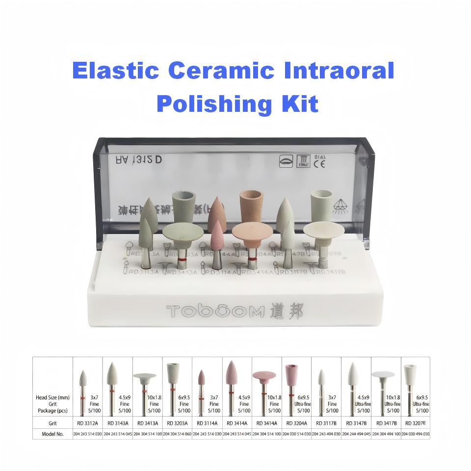 Dental Intraoral Elastic Ceramic Polishing Kit
