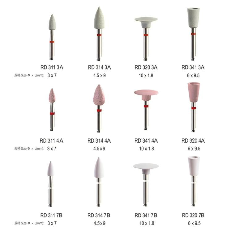 Dental Intraoral Elastic Ceramic Polishing Kit