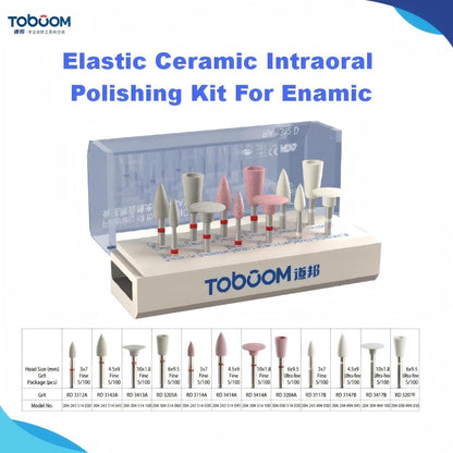 Dental Intraoral Elastic Ceramic Polishing Kit
